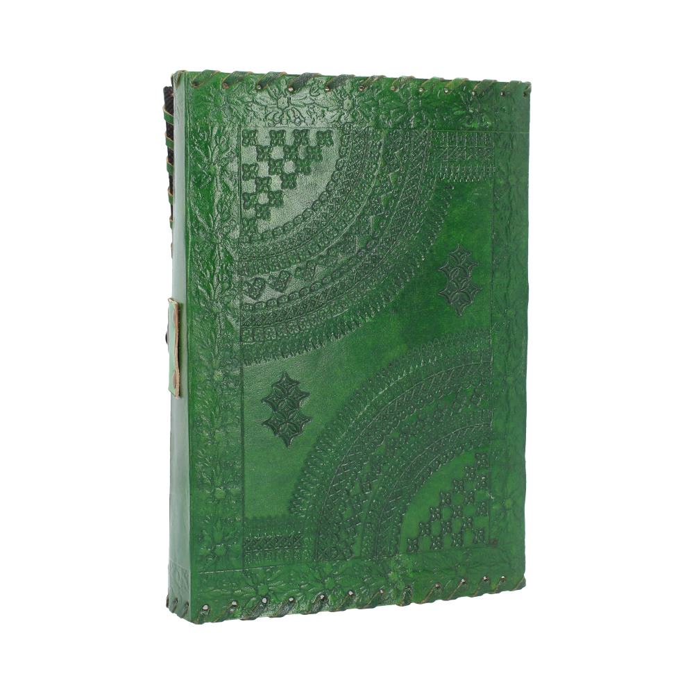 Greenman Leather Journal & Lock 25 x 18cm