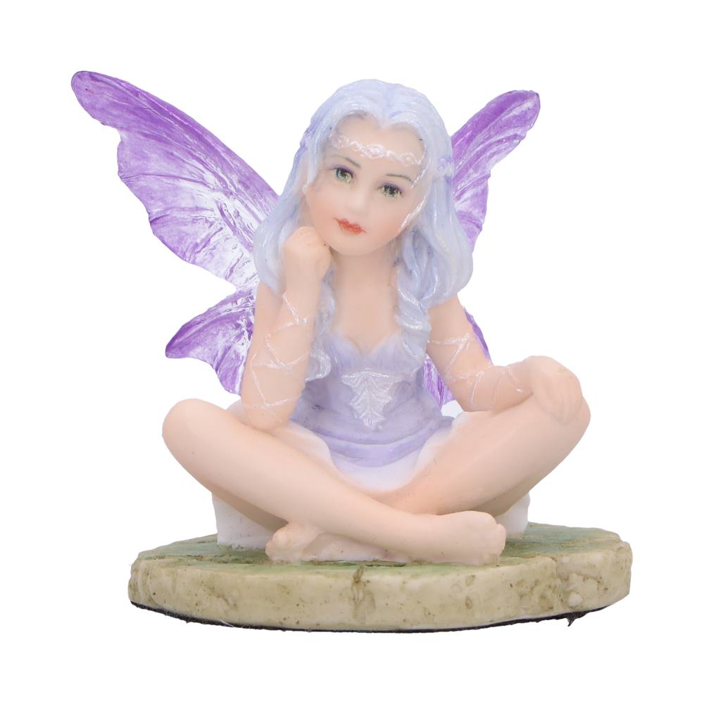 Lila 5cm Lila - Serene lavender fairy with ethereal wings