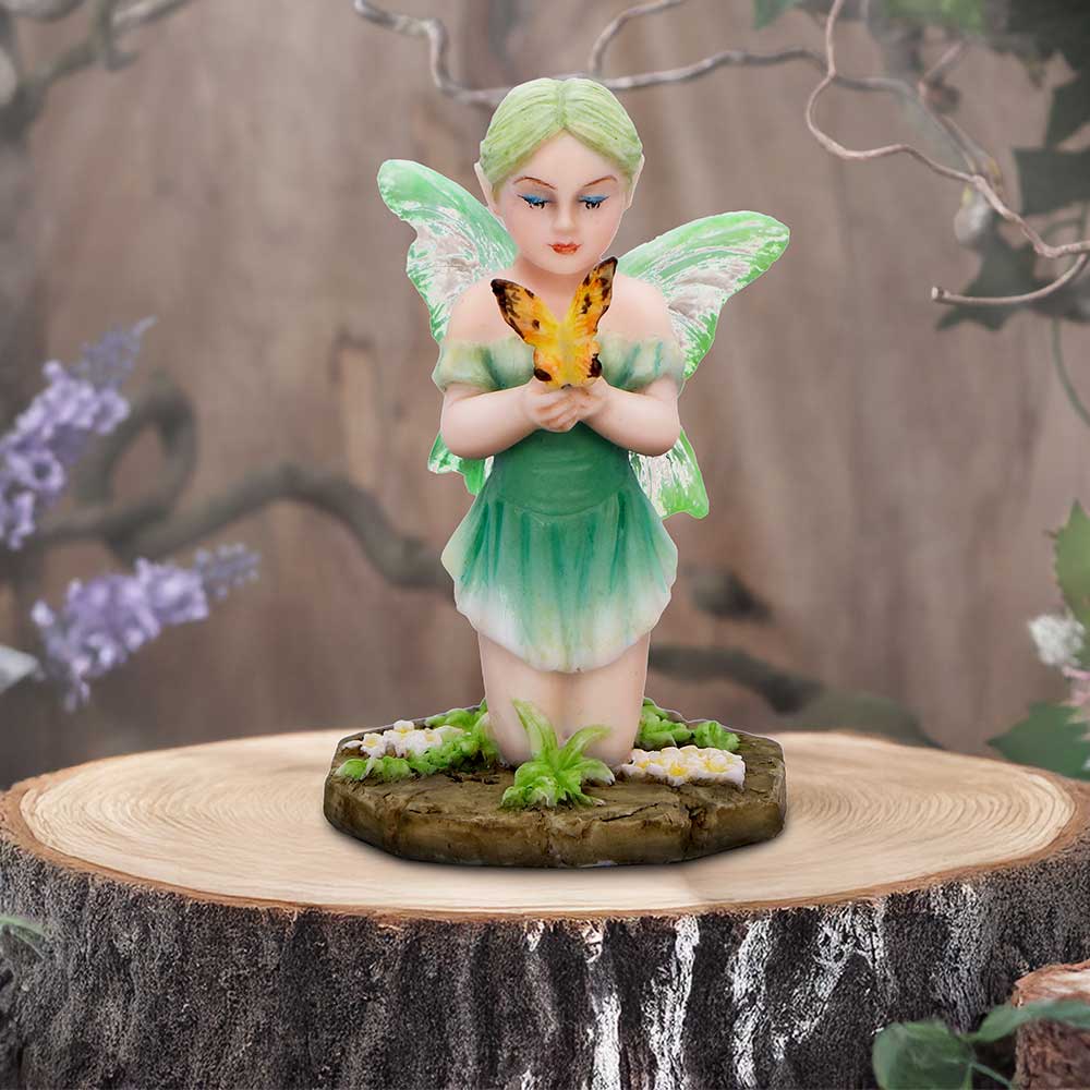 Esme 7cm Esme - Forest fairy with butterfly and flowers