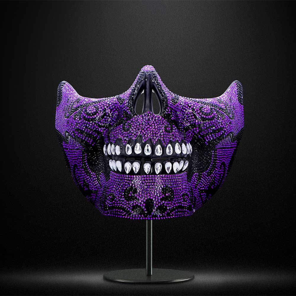 Jewelled Masquerade (Purple) 17.5cm