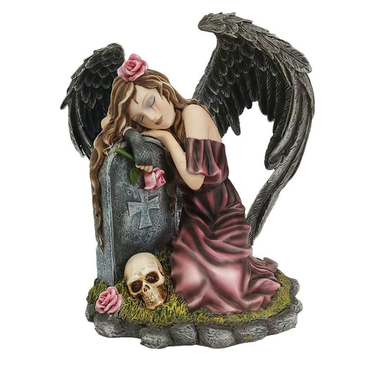 Lost Love Lost Love  Mourning Angel Figurine of Gothic Remembrance