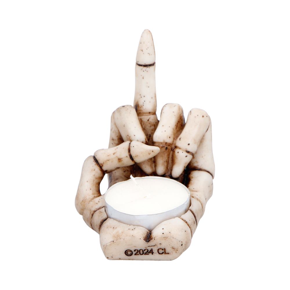 Final Gesture Candle Holder 8.2cm
