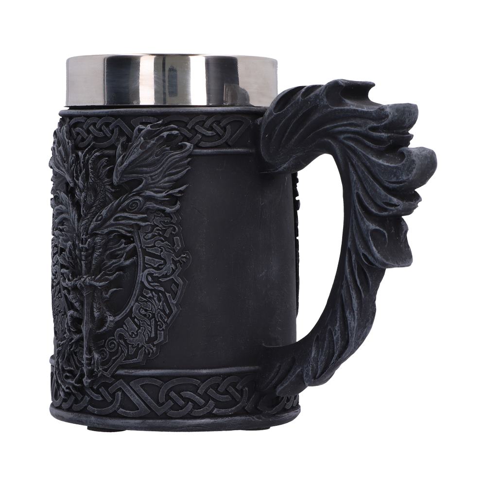 Dragon Blade - Flame Blade Tankard by Ruth Thompson 14.6cm