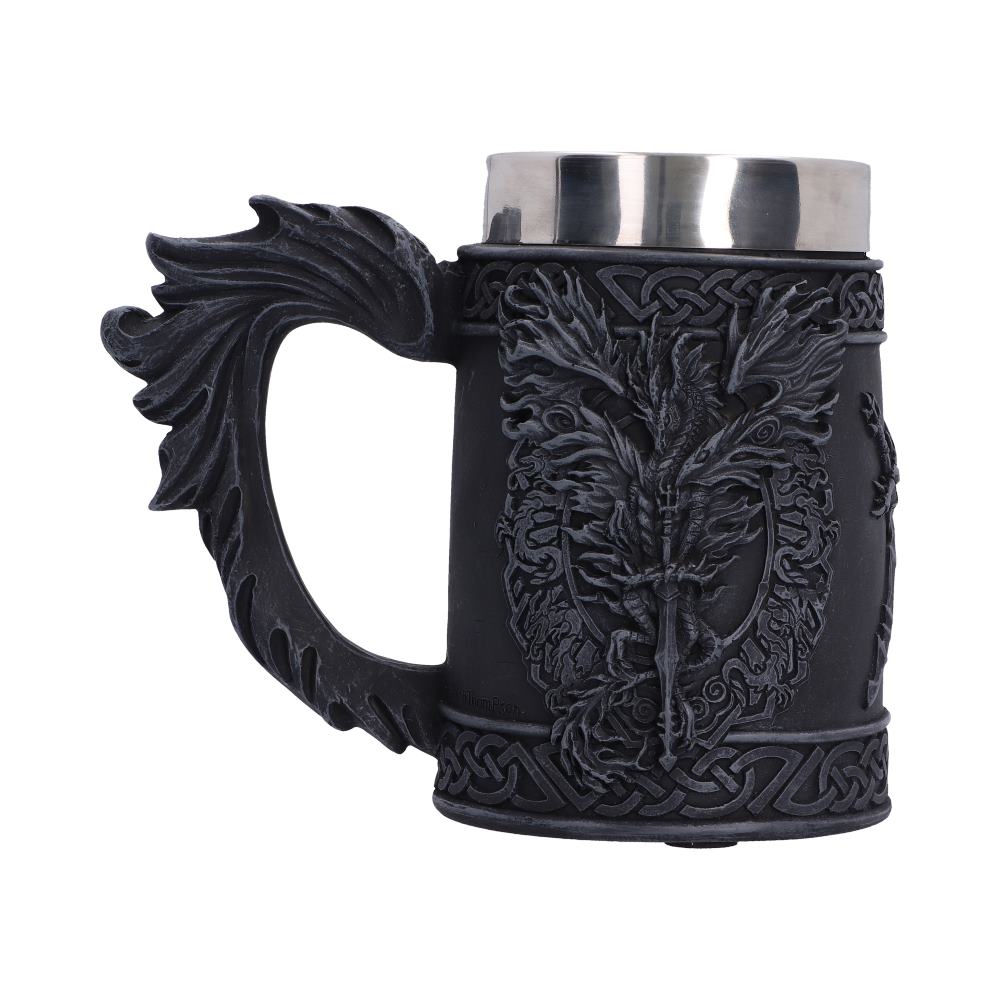 Dragon Blade - Flame Blade Tankard by Ruth Thompson 14.6cm