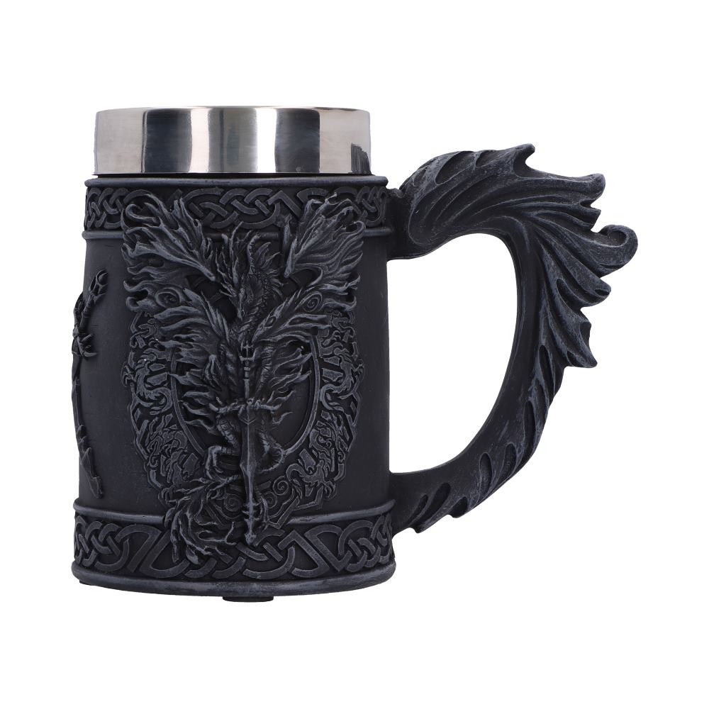 Dragon Blade - Flame Blade Tankard by Ruth Thompson 14.6cm