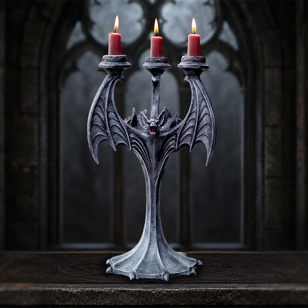 Nocturnal Flame Candle Holder 28cm