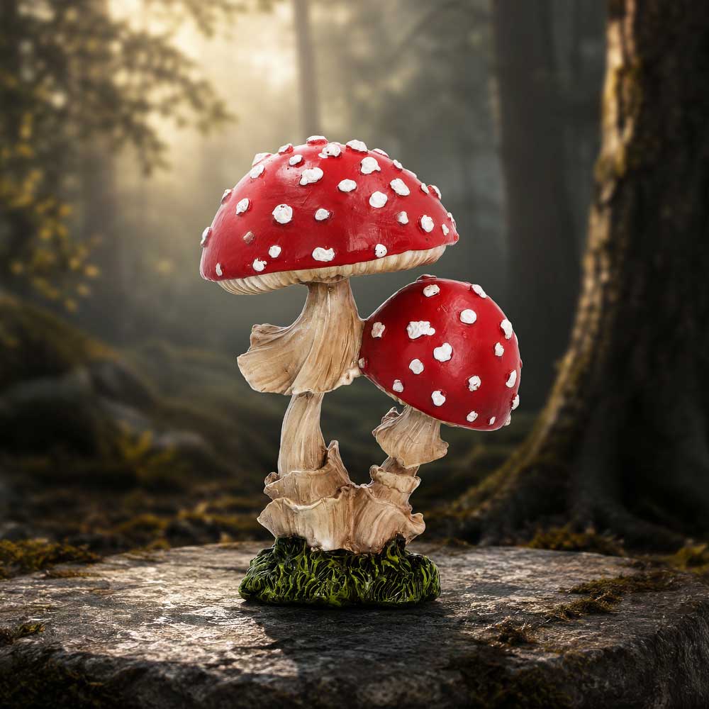 Wildwood Toadstools 17.7cm