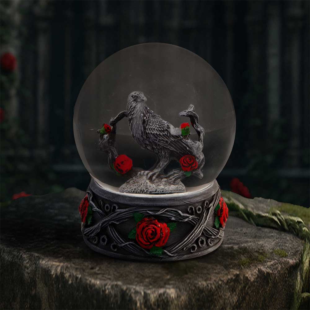 Twilight Bloom Snow Globe