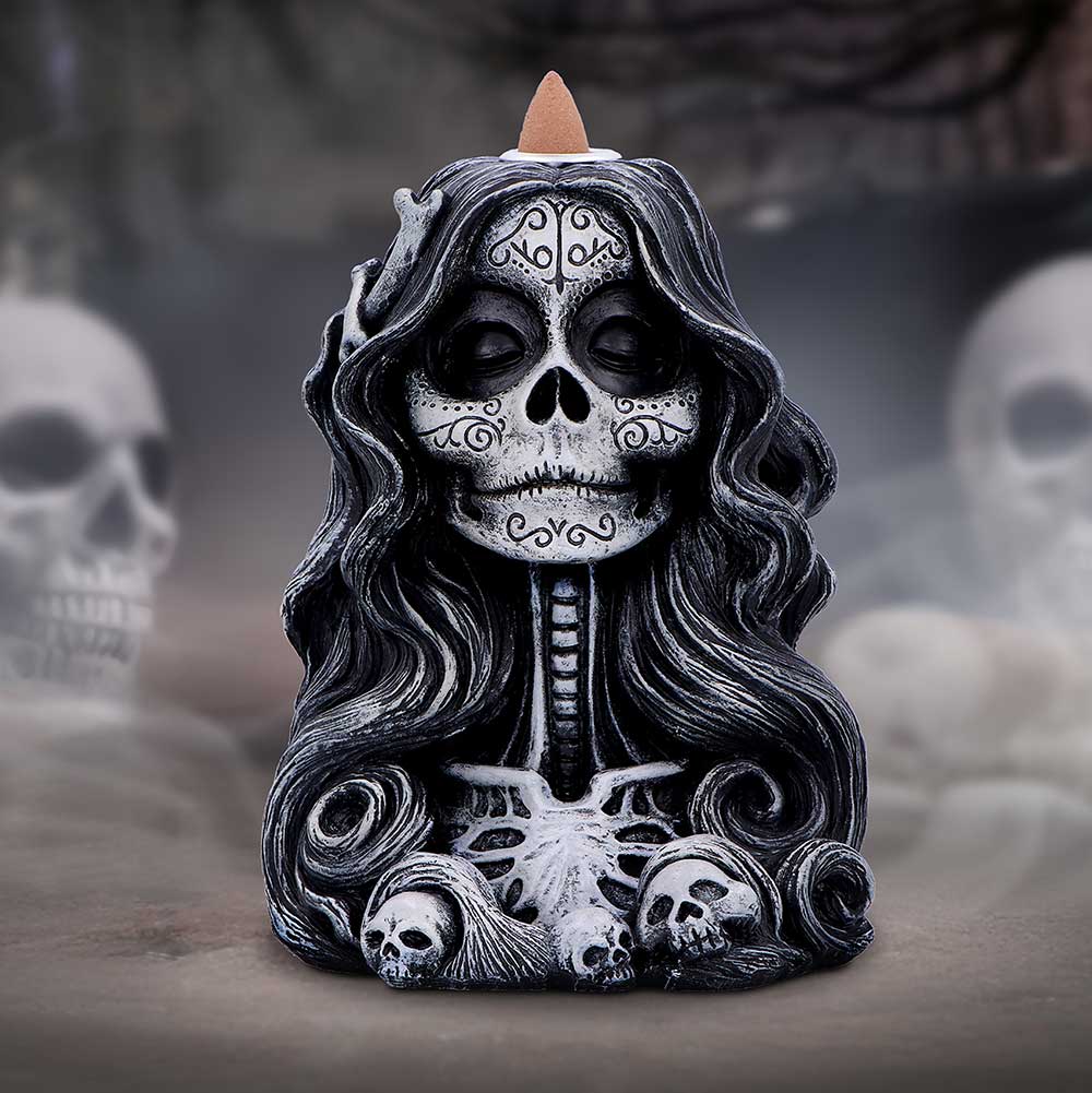 Calavera's Offering Backflow Incense Burner 16cm
