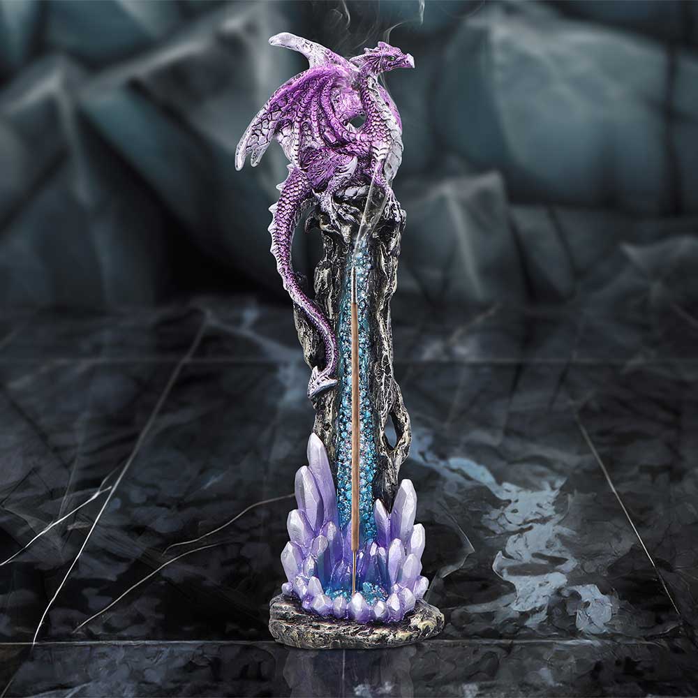 Mythic Crystal Incense Holder 27cm