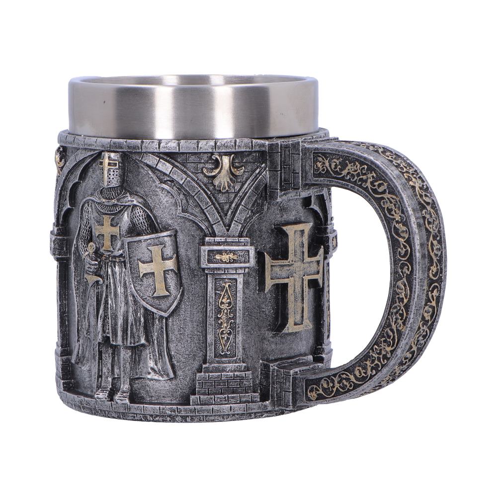 Knight in Shining Armour (Silver) Tankard (Small)