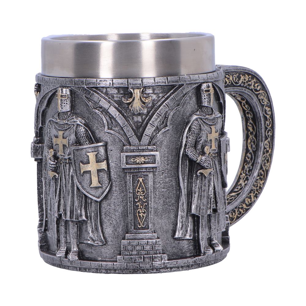 Knight in Shining Armour (Silver) Tankard (Small)
