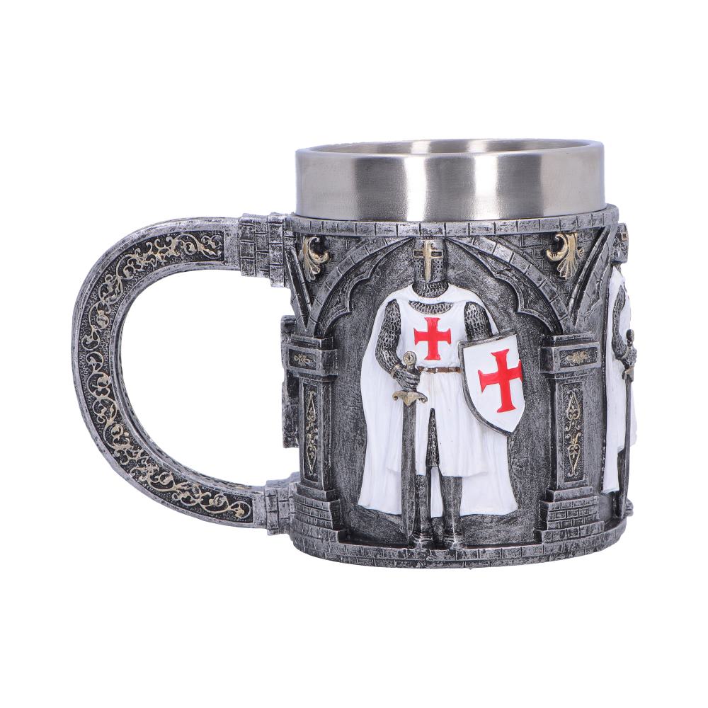 Knight in Shining Armour (White) Tankard (Small)