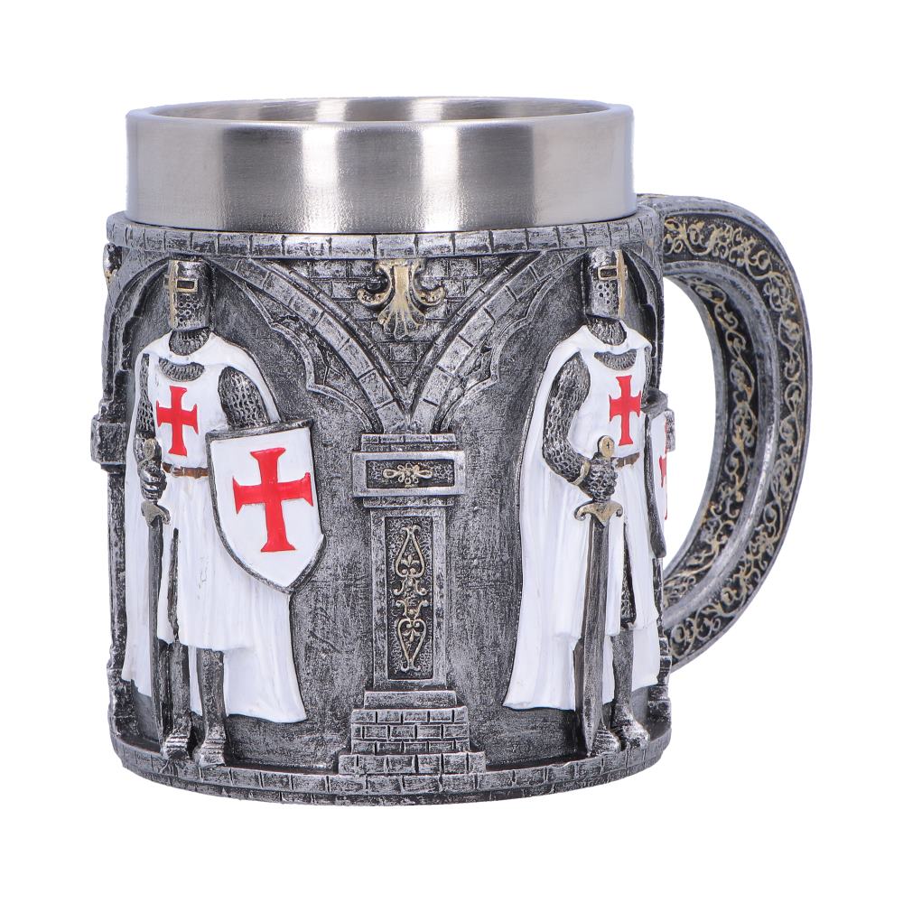 Knight in Shining Armour (White) Tankard (Small)