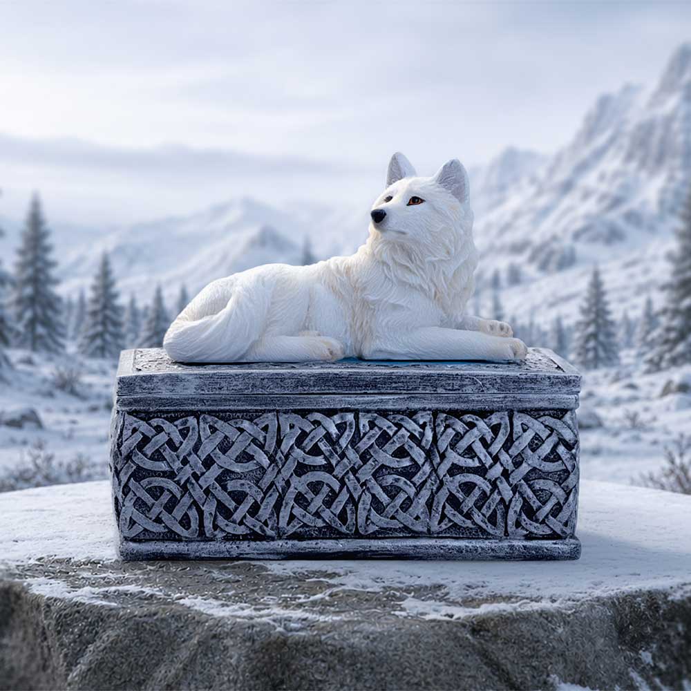 Ghost Wolf Box 10cm