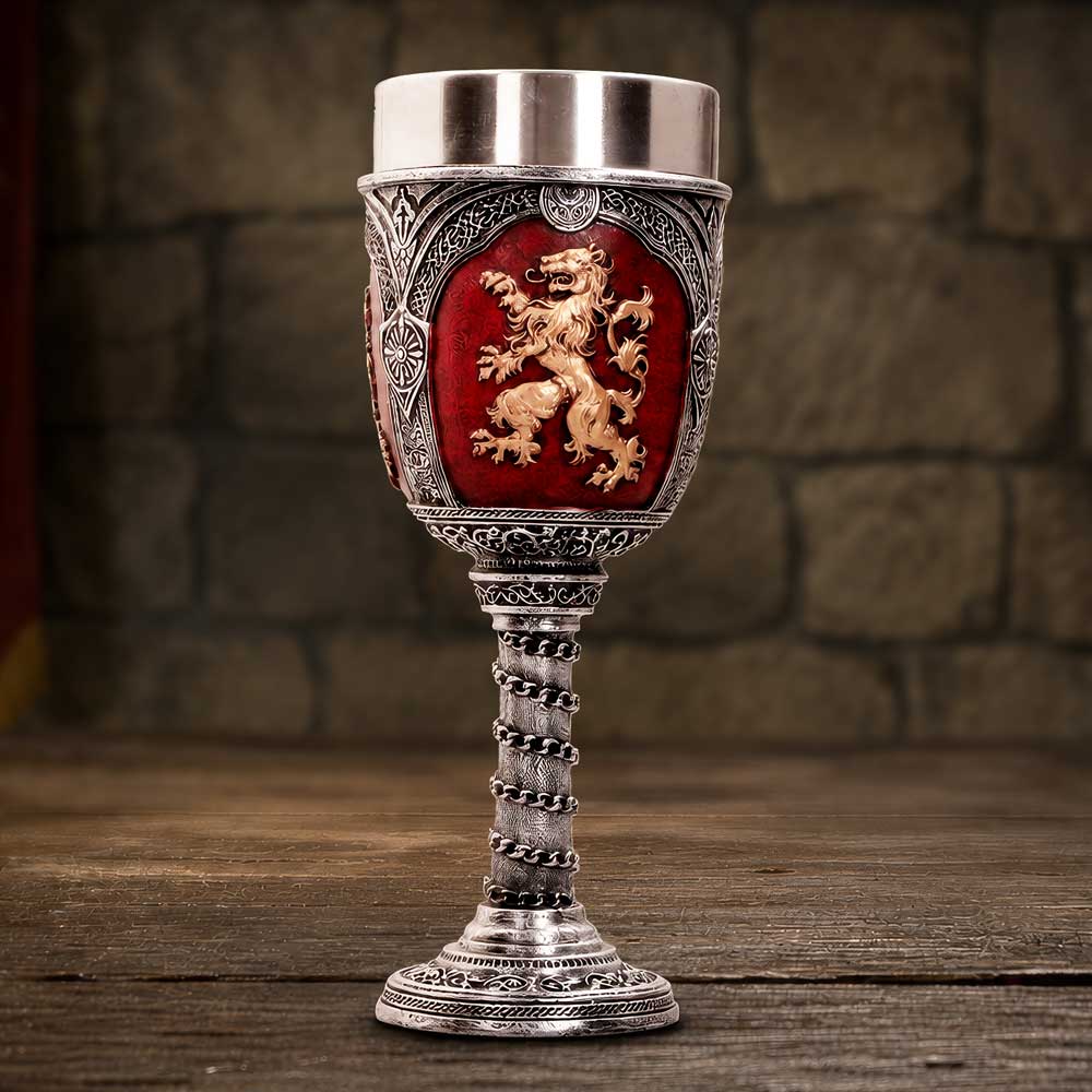 Heraldic Lion Goblet 19.9cm