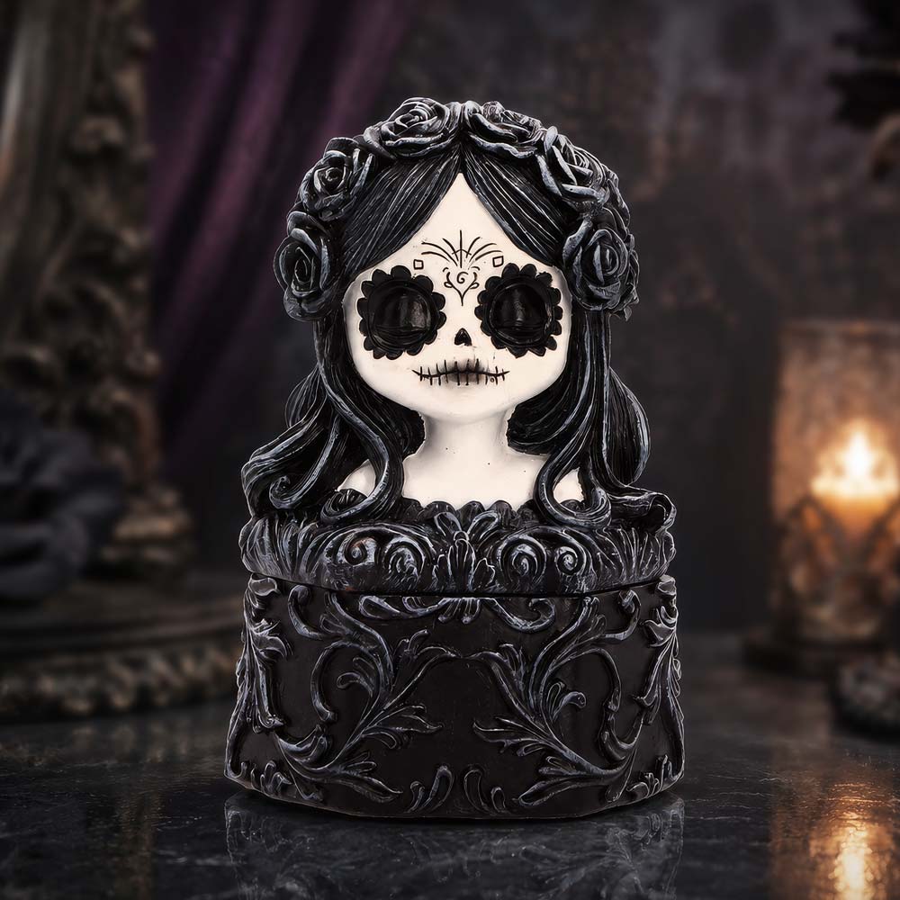 Flor de Muerte Trinket Box 12.4cm
