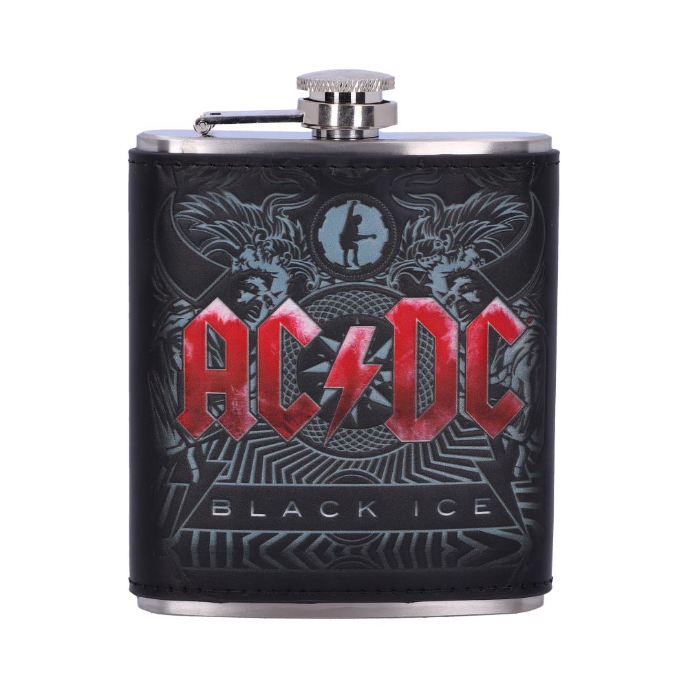 ACDC Black Ice Hip Flask