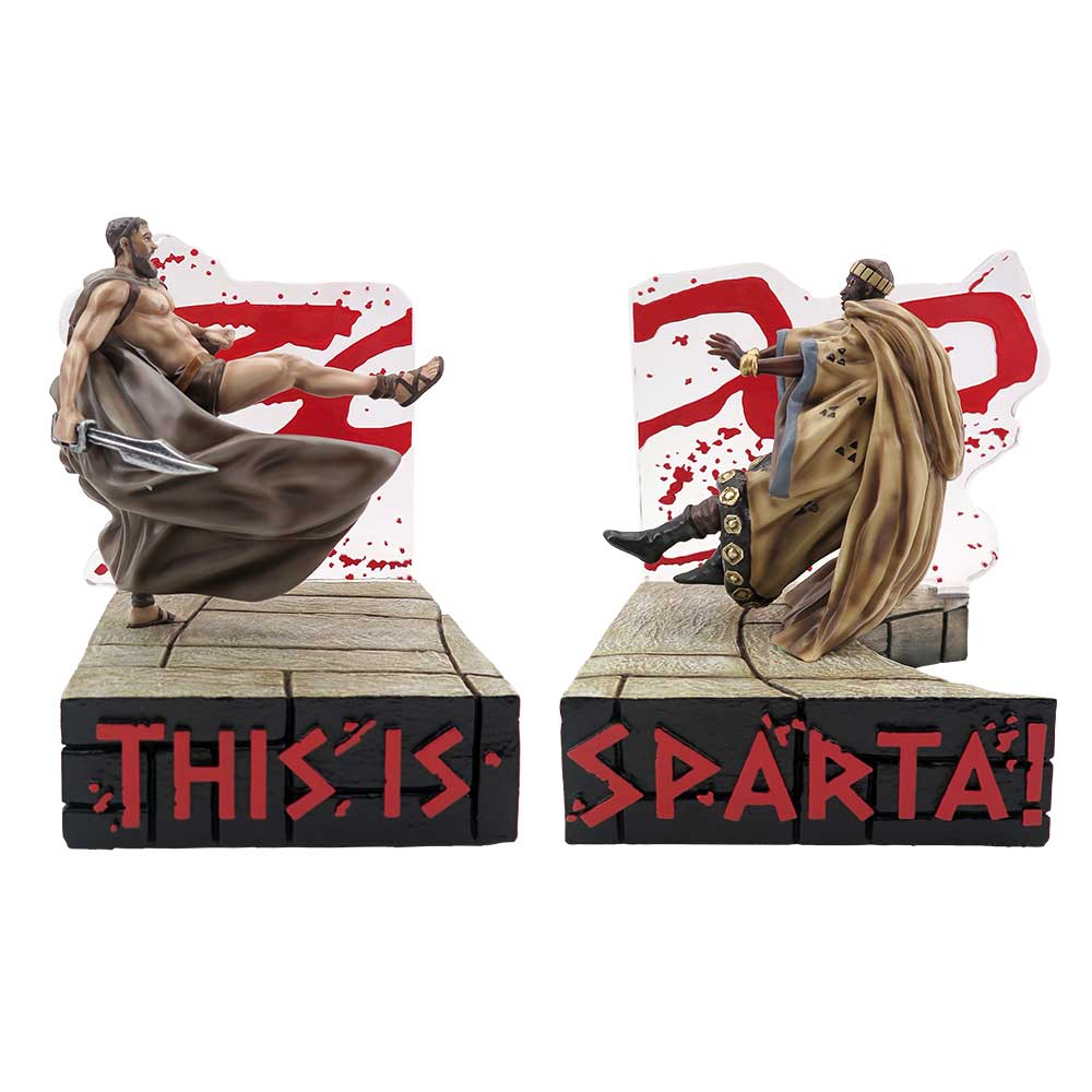 300 'This Is Sparta' Bookends