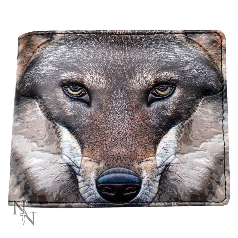 Wallet - Portrait of a Wolf 11cm